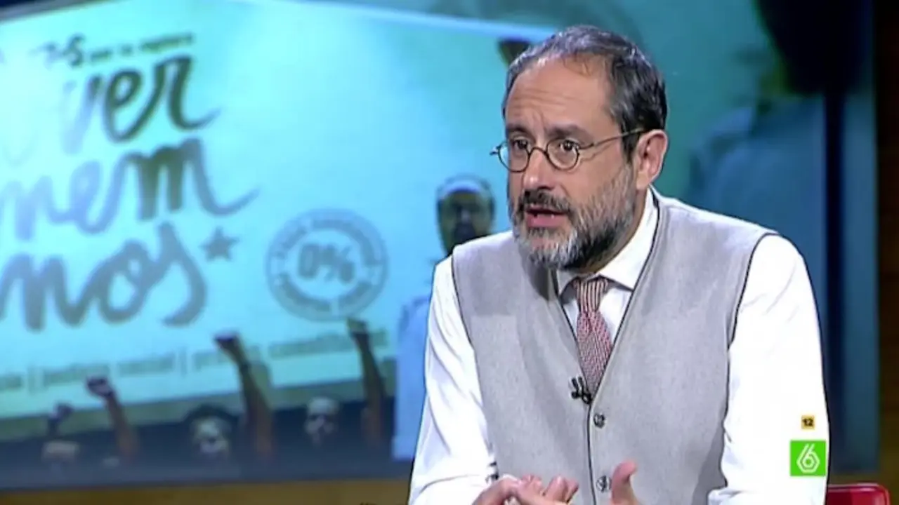 Antonio Baños en lasexta. / Youtube
