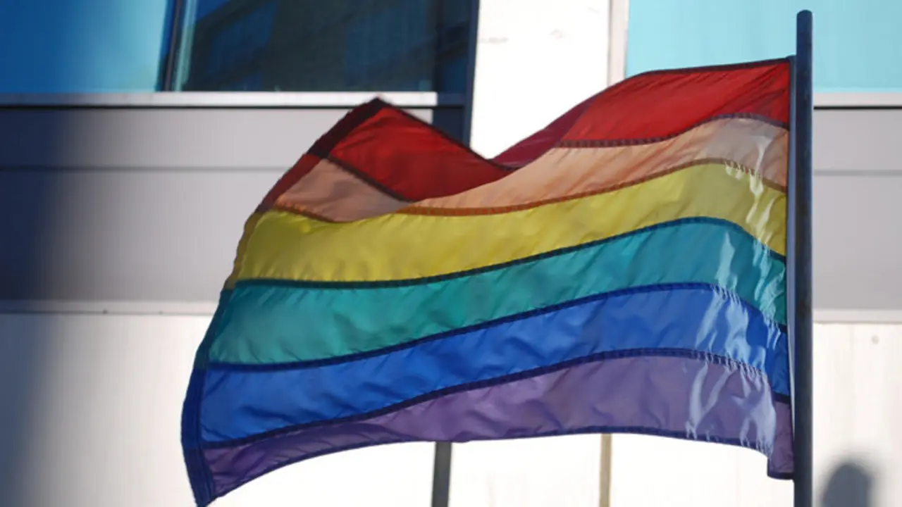 Bandera del movimiento LGTBI+. / Mundiario