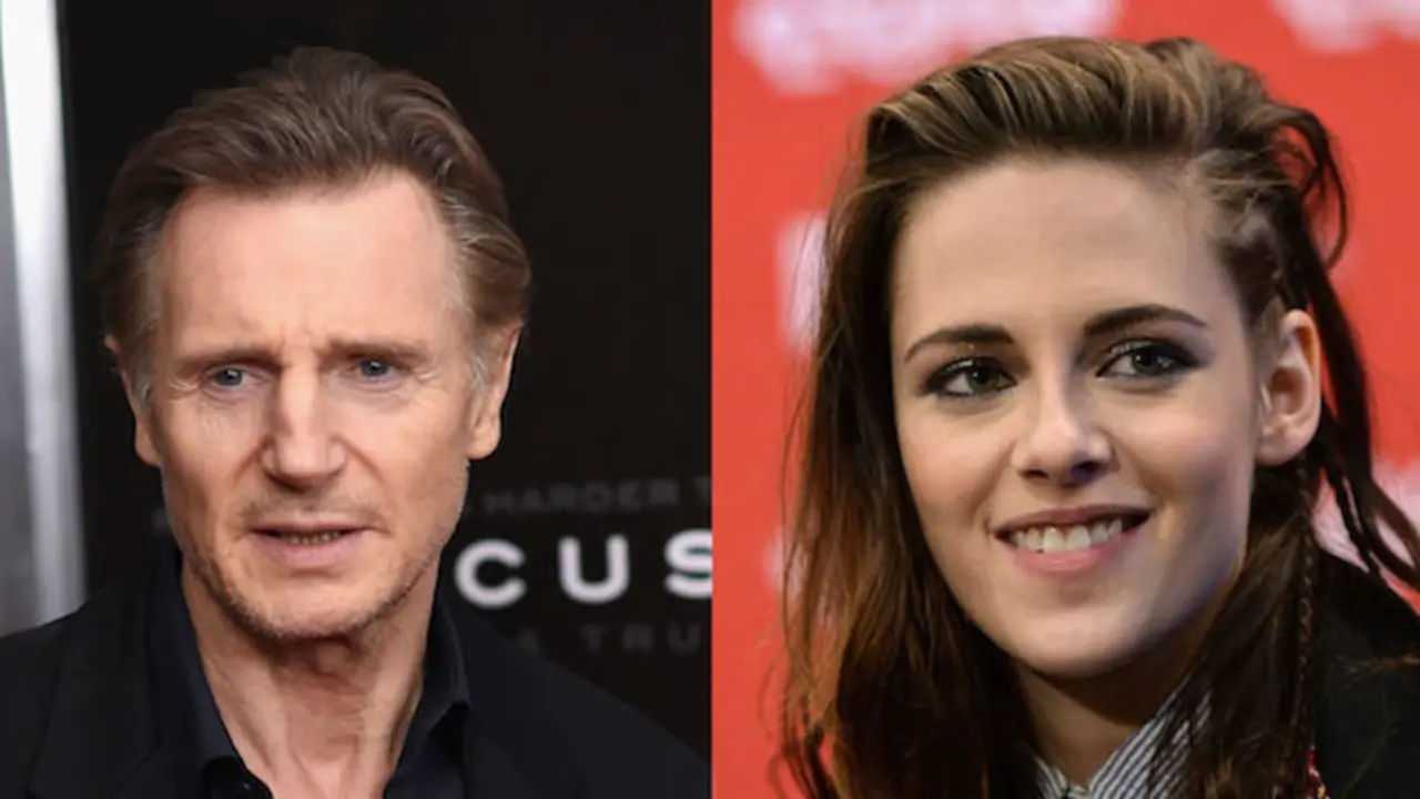Liam Neeson y Kristen Stewart. / digitalspy.com