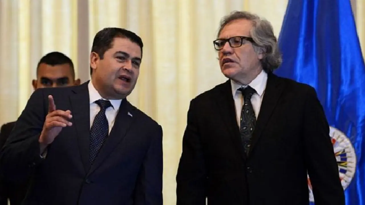 Juan Orlando Hernandez, Luis Almagro
