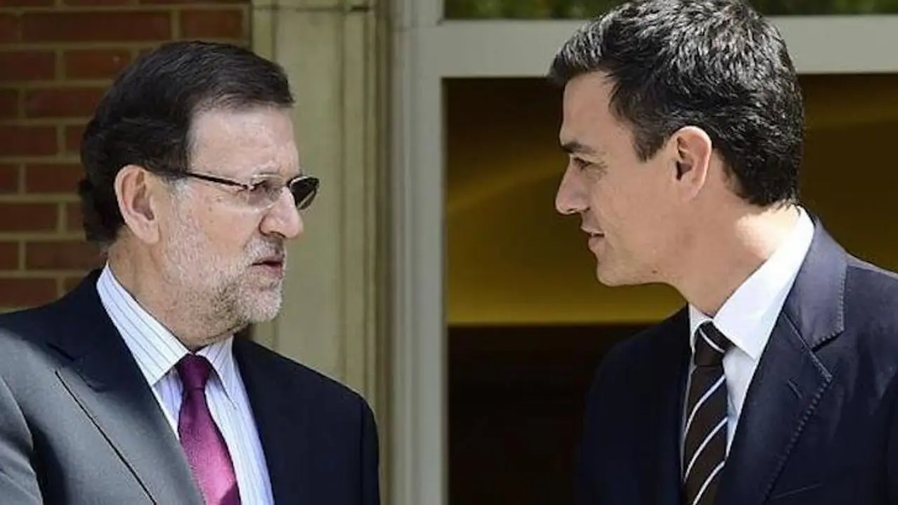Mariano Rajoy y Pedro S&aacute;nchez. / diariosur.es