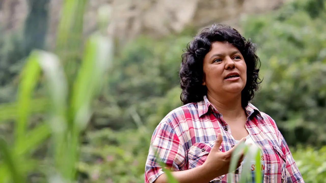 Berta C&aacute;ceres.
