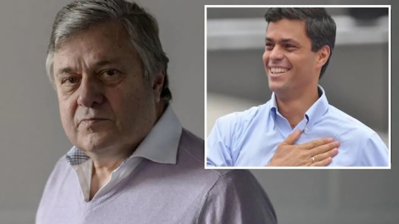 Leopoldo López padre e hijo. / peru21.pe