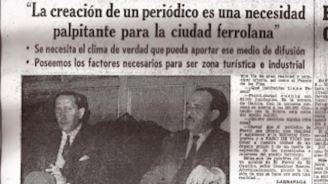 Fragmento de la entrevista publicada en el &lsquo;Faro de Vigo&rsquo;.
