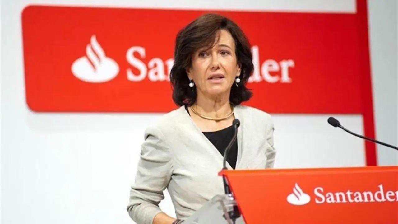 La presidenta del Banco Santander, Ana Botín. / EP