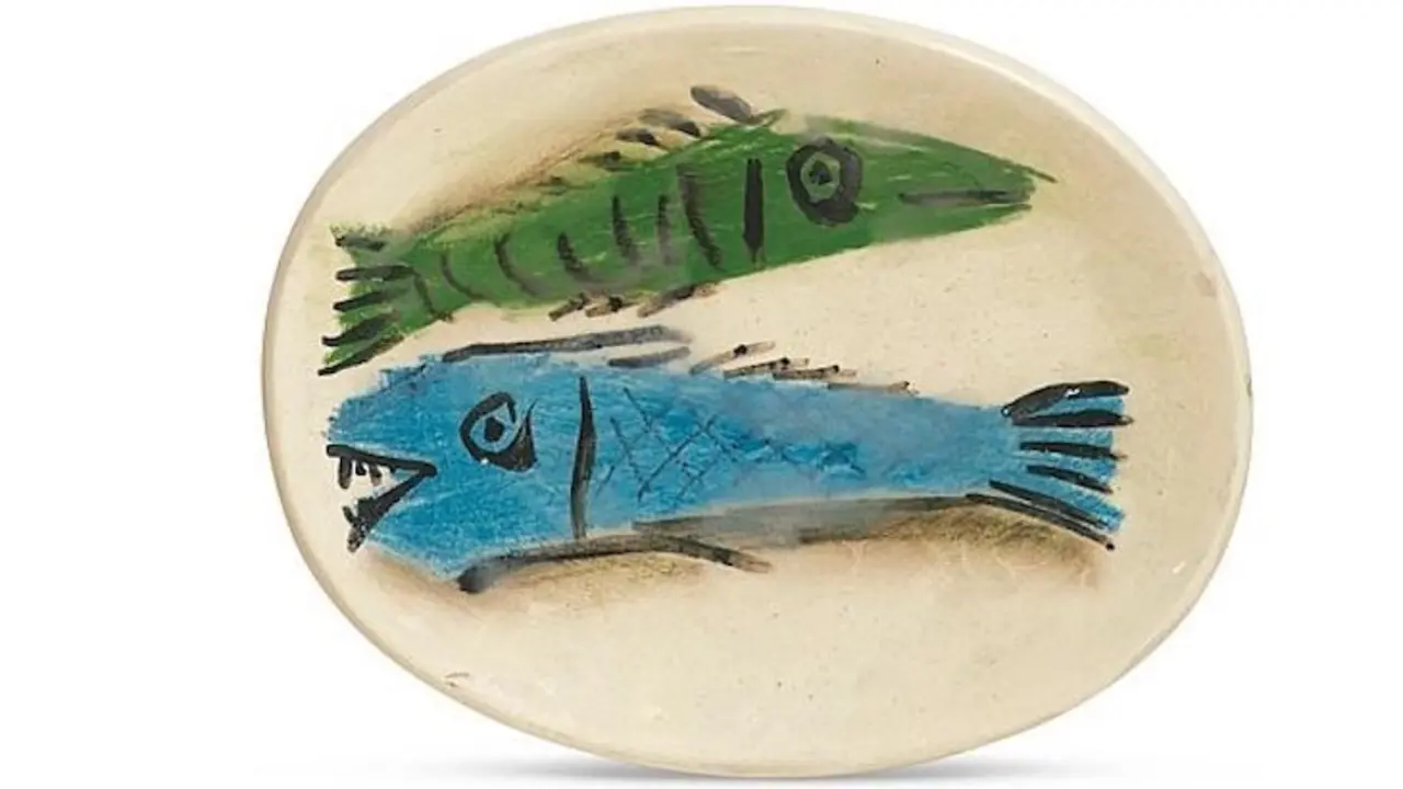 Una de las cerámicas de Picasso que saldrá a la venta el 5 de abril.