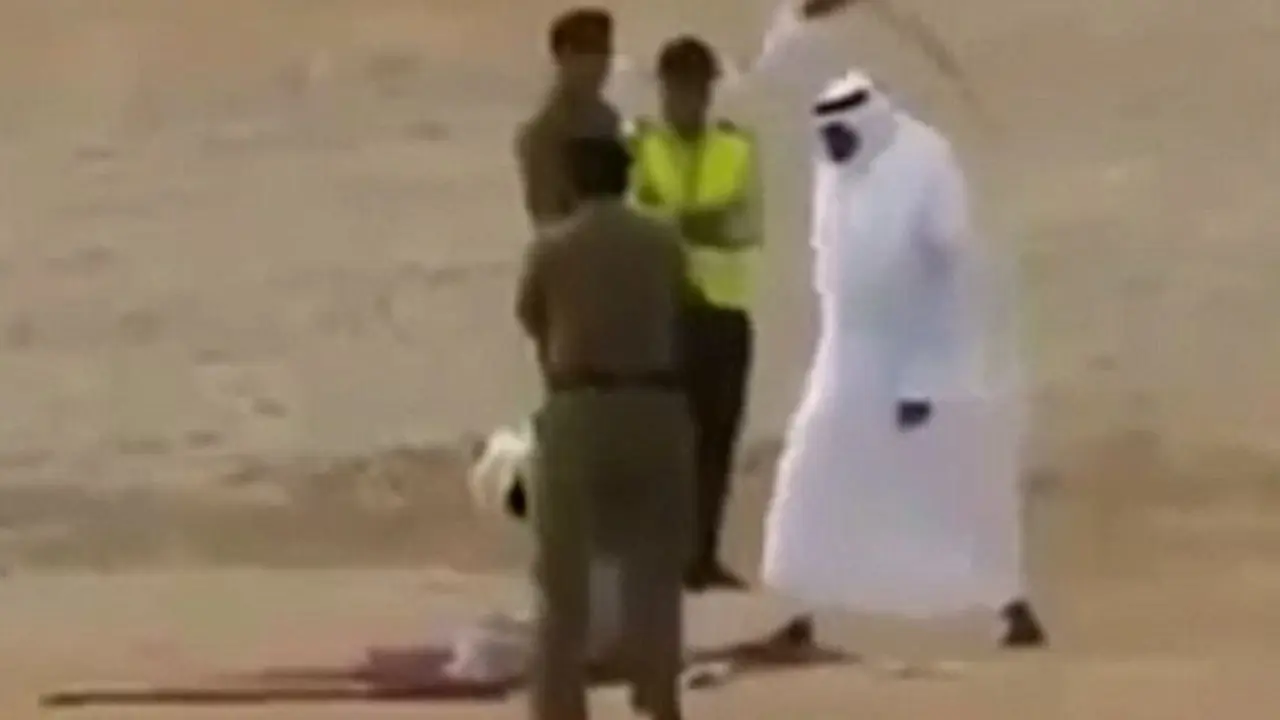 Imagen de una ejecutación del documental Saudi Arabia Uncovered.