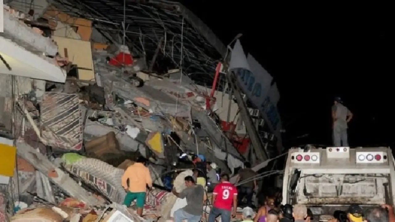 Tragedia por terremoto en Ecuador