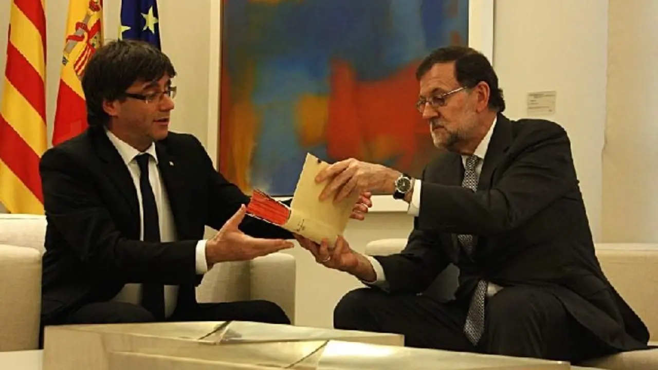 Puigdemont y Rajoy