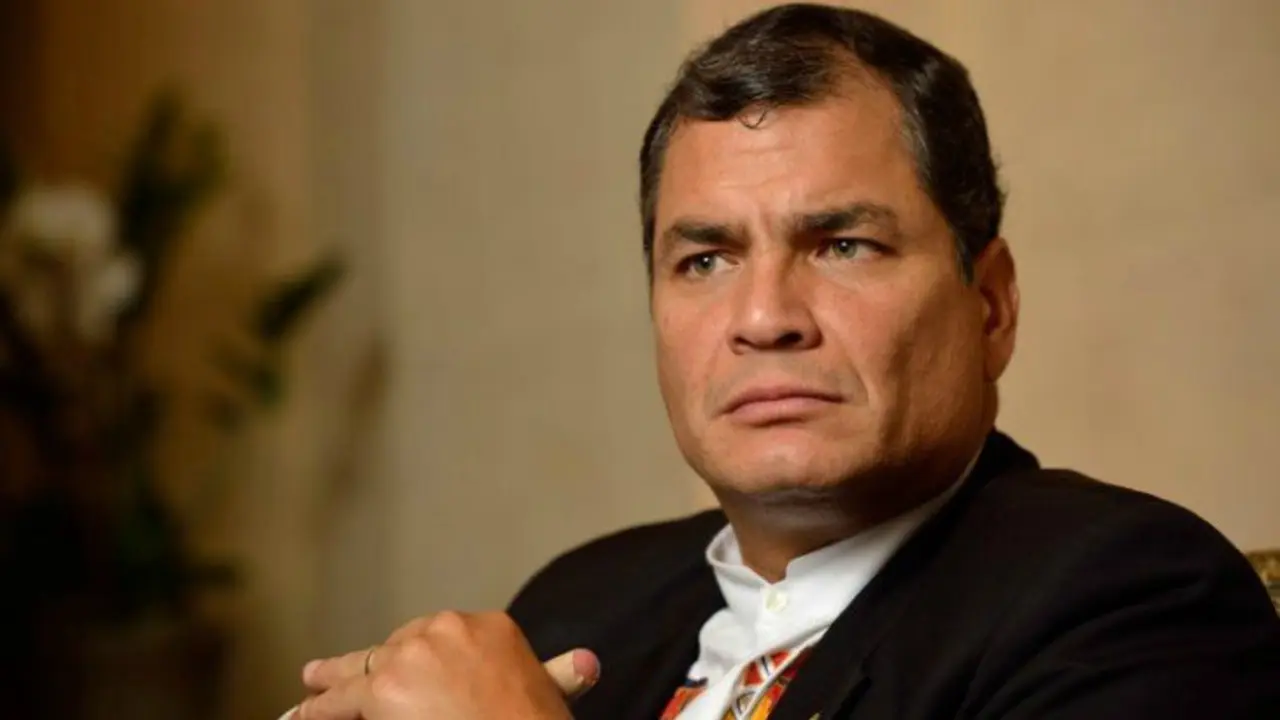 Rafael Correa, expresidente  de Ecuador. / Infobae