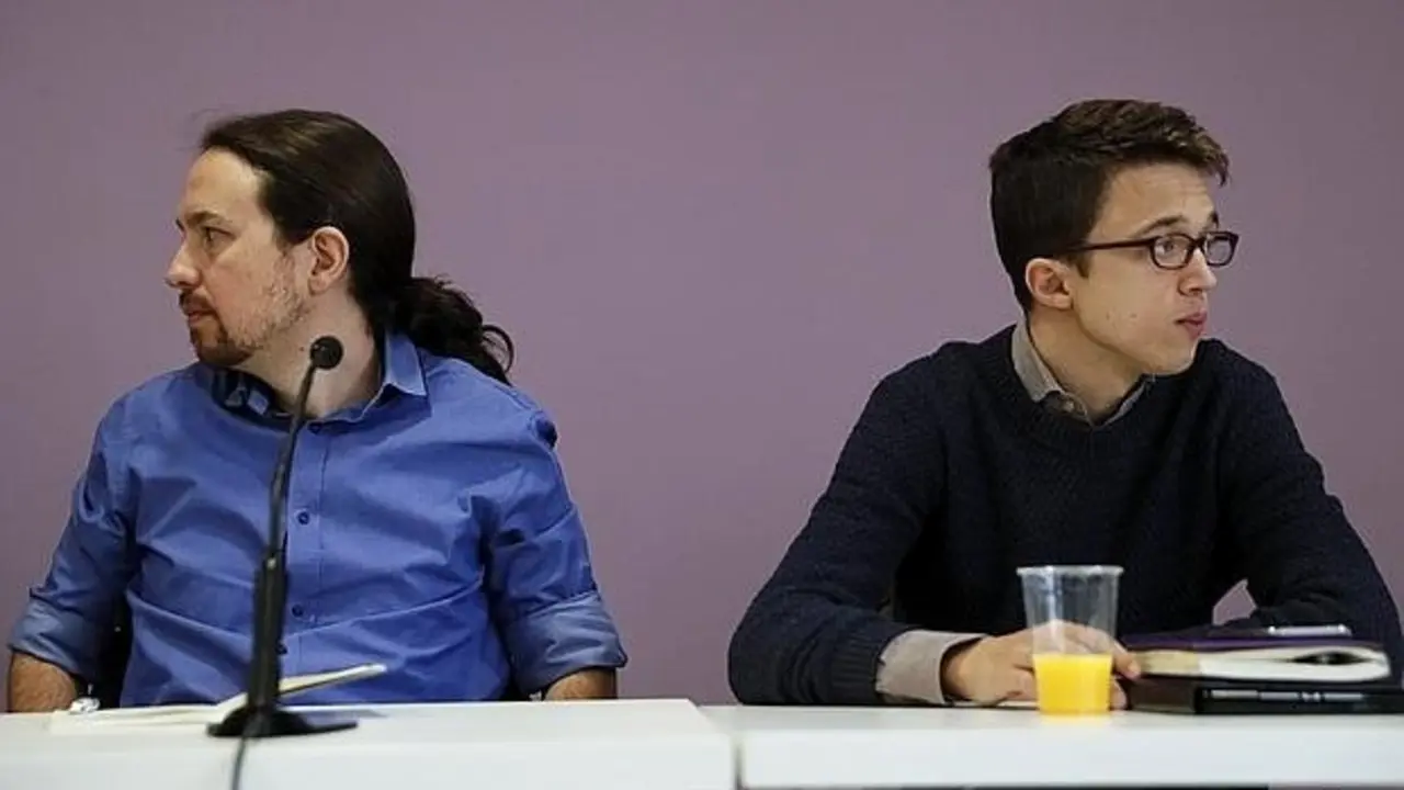 Pablo Iglesias e &Iacute;&ntilde;igo Errej&oacute;n. / RR SS