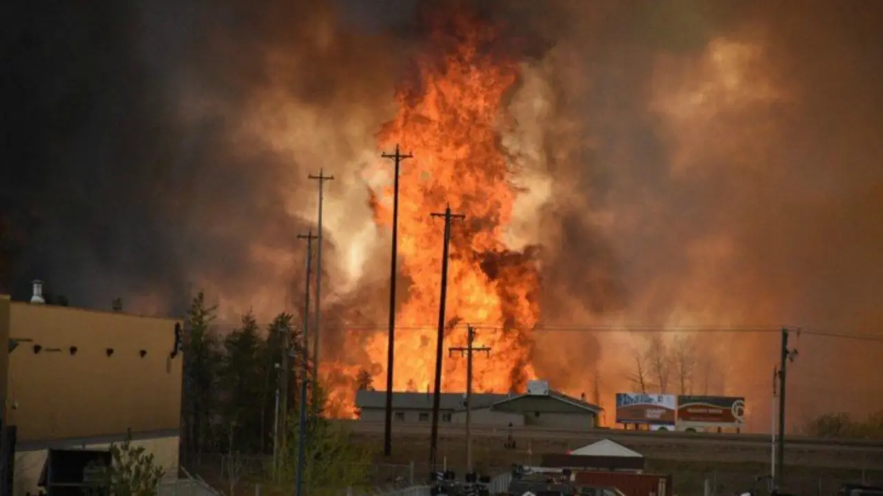 Incendio Fort McMurray. / El Pa&iacute;s.