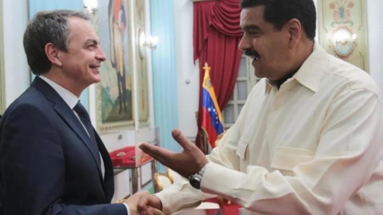 Zapatero y Maduro. / Mundiario