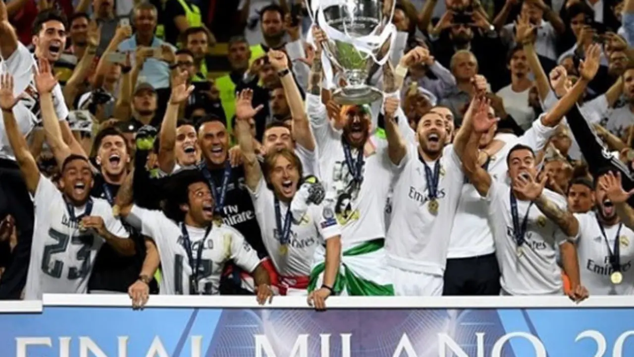 Celebración del Real Madrid. / RR SS