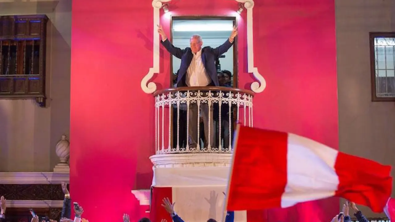 Pedro Pablo Kuczynski dando las gracias a sus votantes. / FB PPK