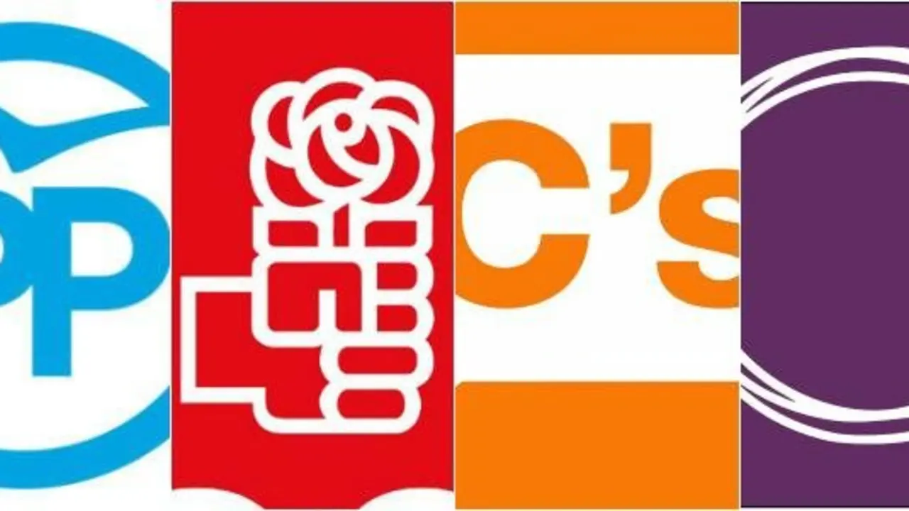 PP, PSOE, Ciudadaos, Podemos. / gaceta.es