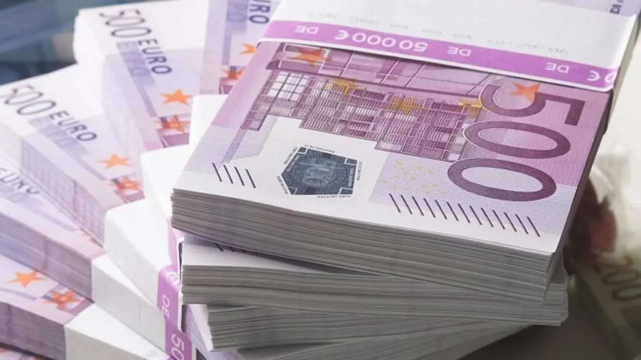 Billetes de 500 euros.