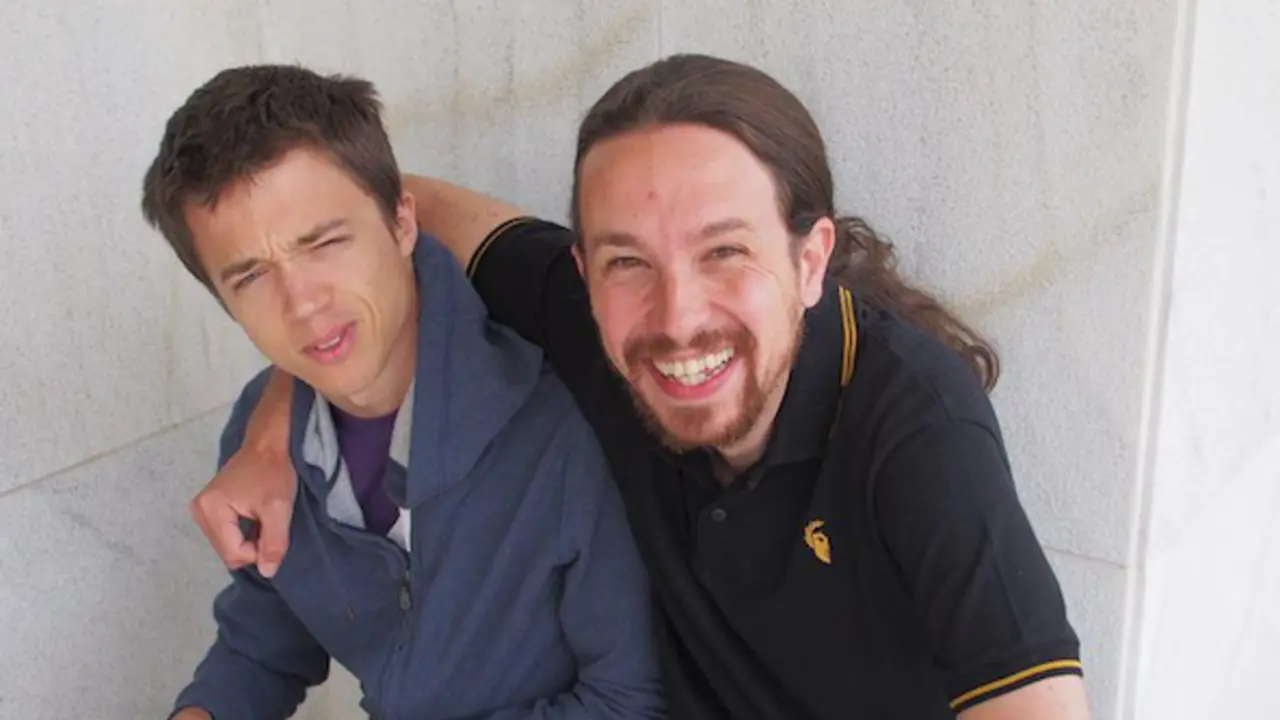 Iñigo Errejón y Pablo Iglesias. / RRSS