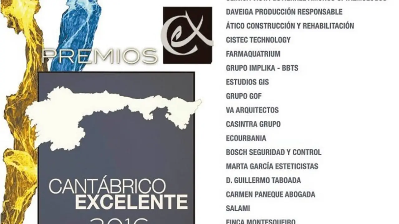Premios Cant&aacute;brico Excelente 2016