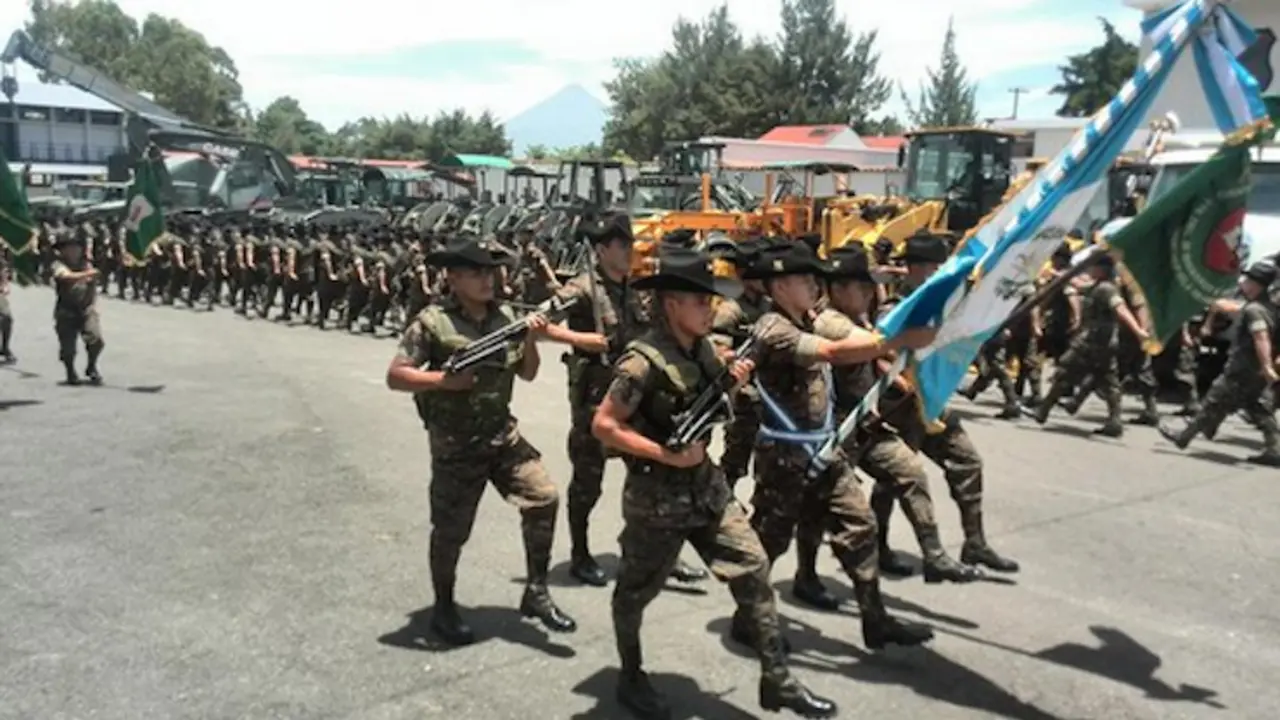 Militares de Guatemala. / RRSS