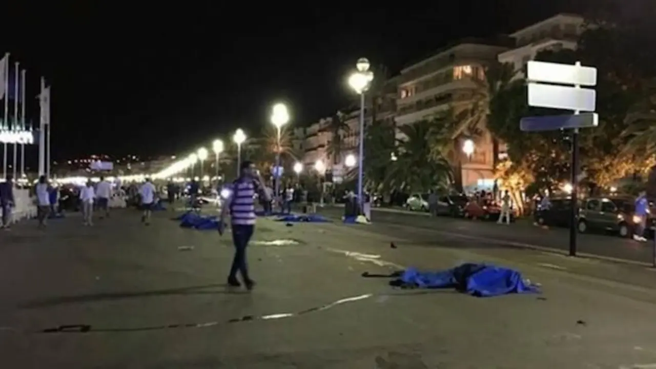 Escena del atentado en Niza, Francia. / nexofin.com