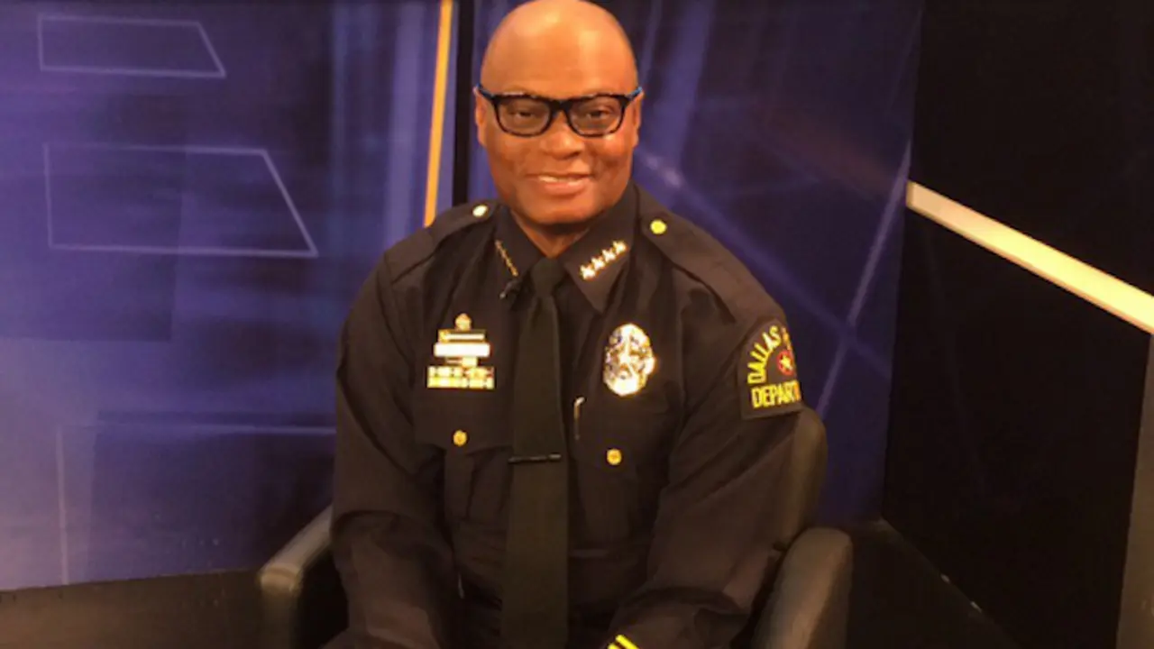 David O. Brown, jefe de la policía de Dallas. / Twitter @DPDChief