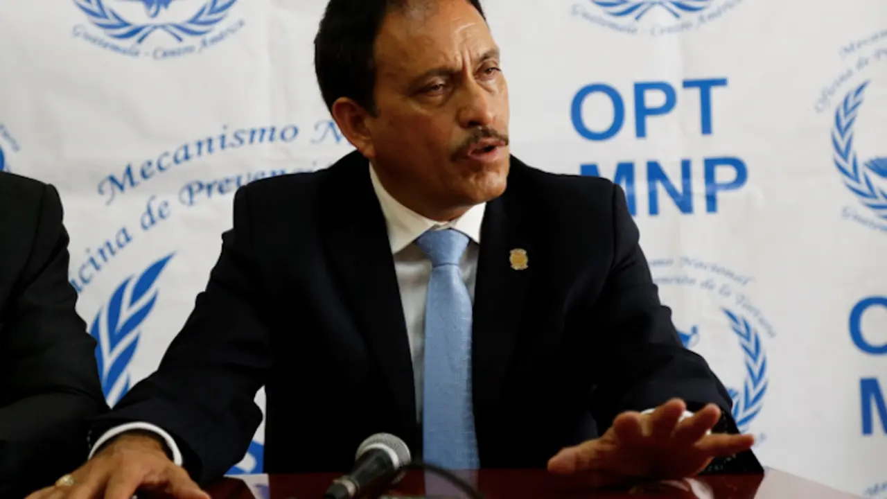 Relator Presidente Carlos Sol&oacute;rzano. / Eduardo Gonz&aacute;lez