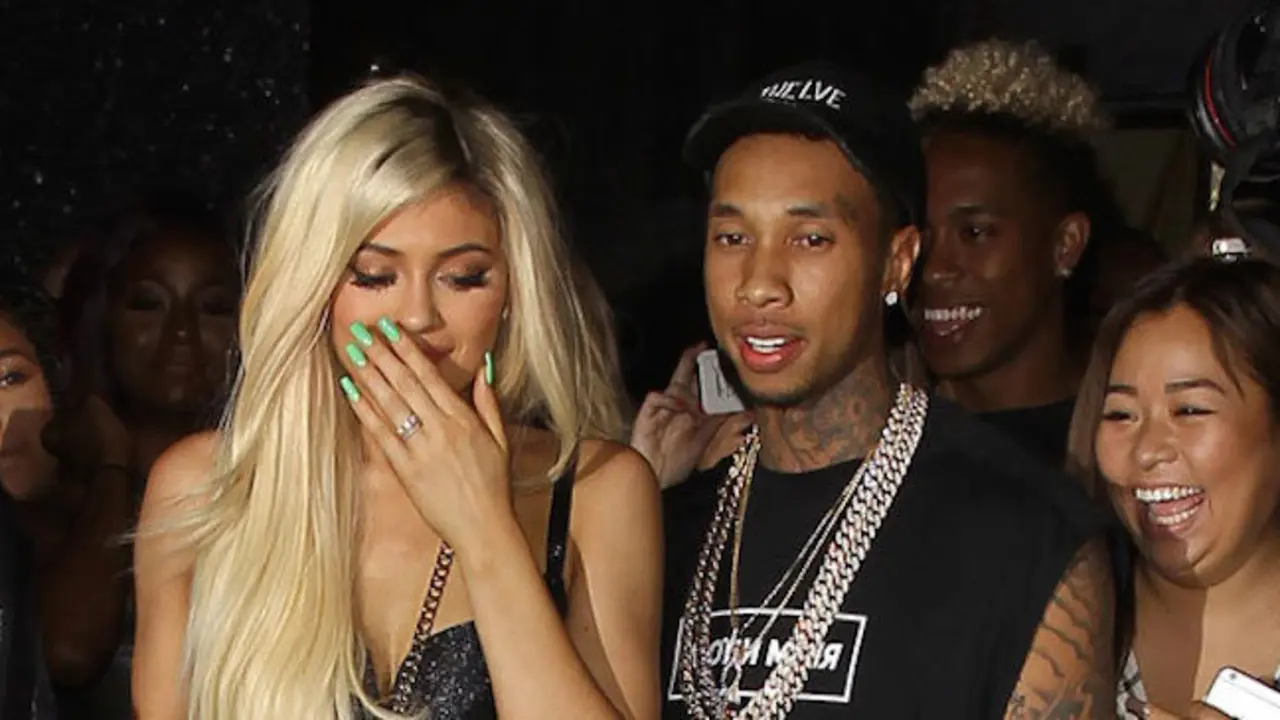 Kylie Jenner y Tyga. / kapanlagi.com