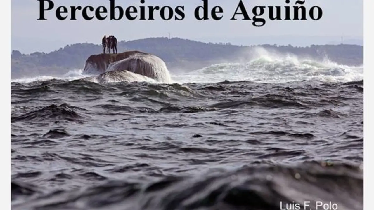 Portada de Percebeiros de Agui&ntilde;o. / Luis Polo
