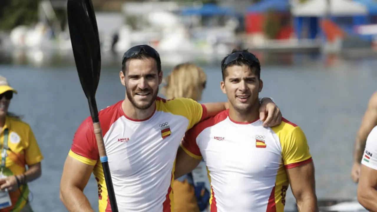 Saúl Craviotto y Cristian Toro. / Twitter