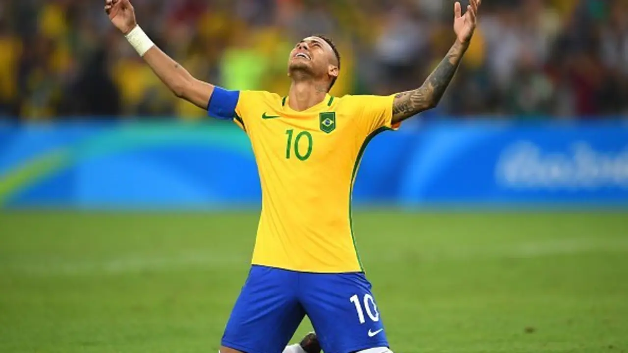 Neymar al final del partido
