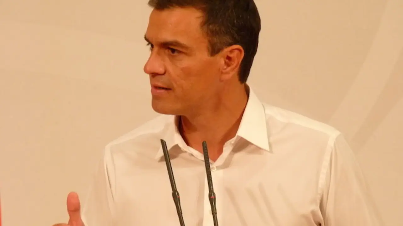 Pedro S&aacute;nchez, l&iacute;der del PSOE.