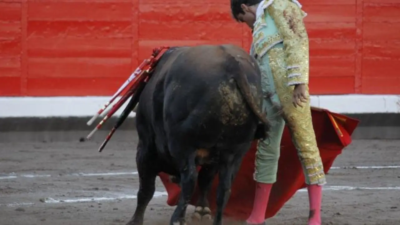 Pablo Aguado con la derecha. Fuente: Aplausos.es