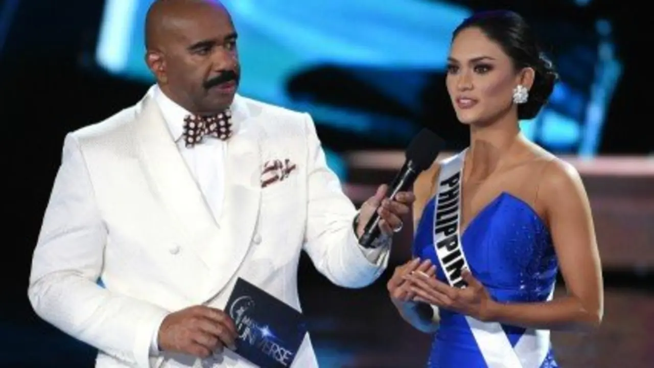 Steve Havey y Miss Filipinas/ laopini&oacute;n.com