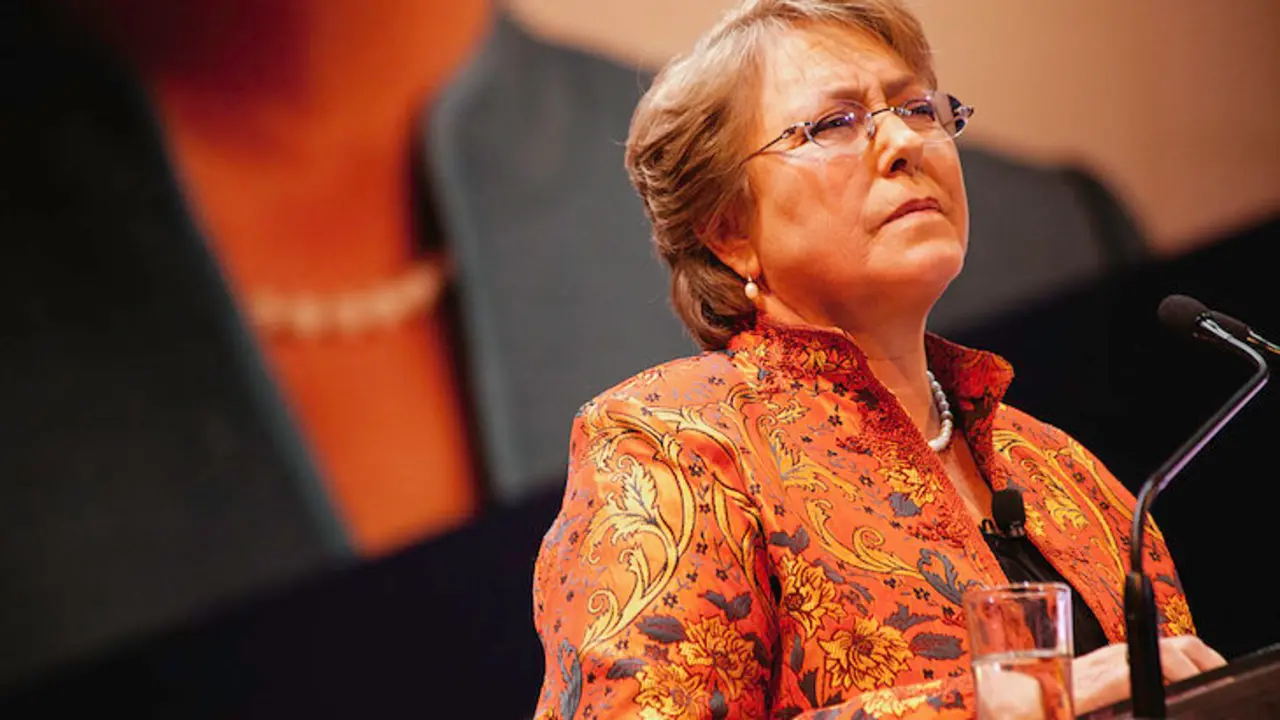 Michelle Bachelet.