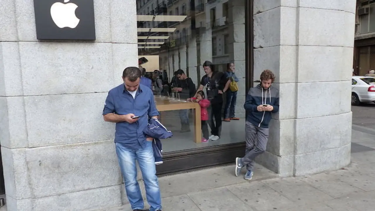 Tienda Apple en Madrid.
