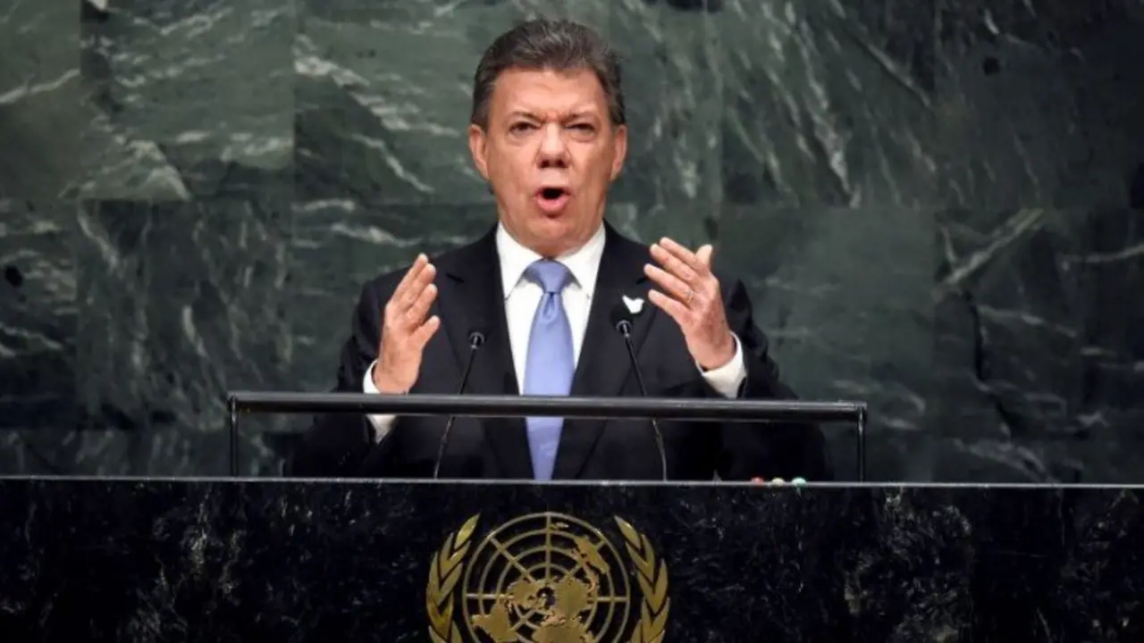Juan Manuel Santos. / ONU.