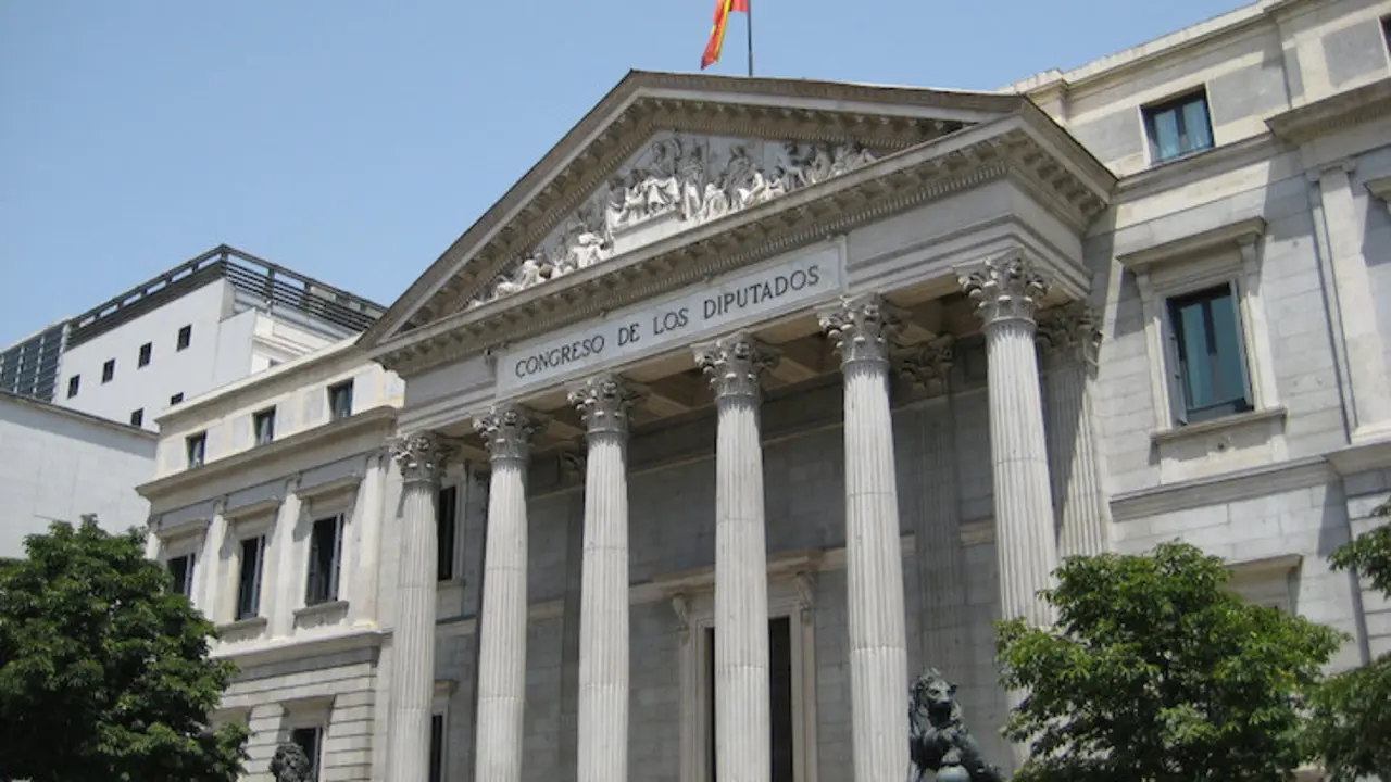 Congreso de diputados de España.