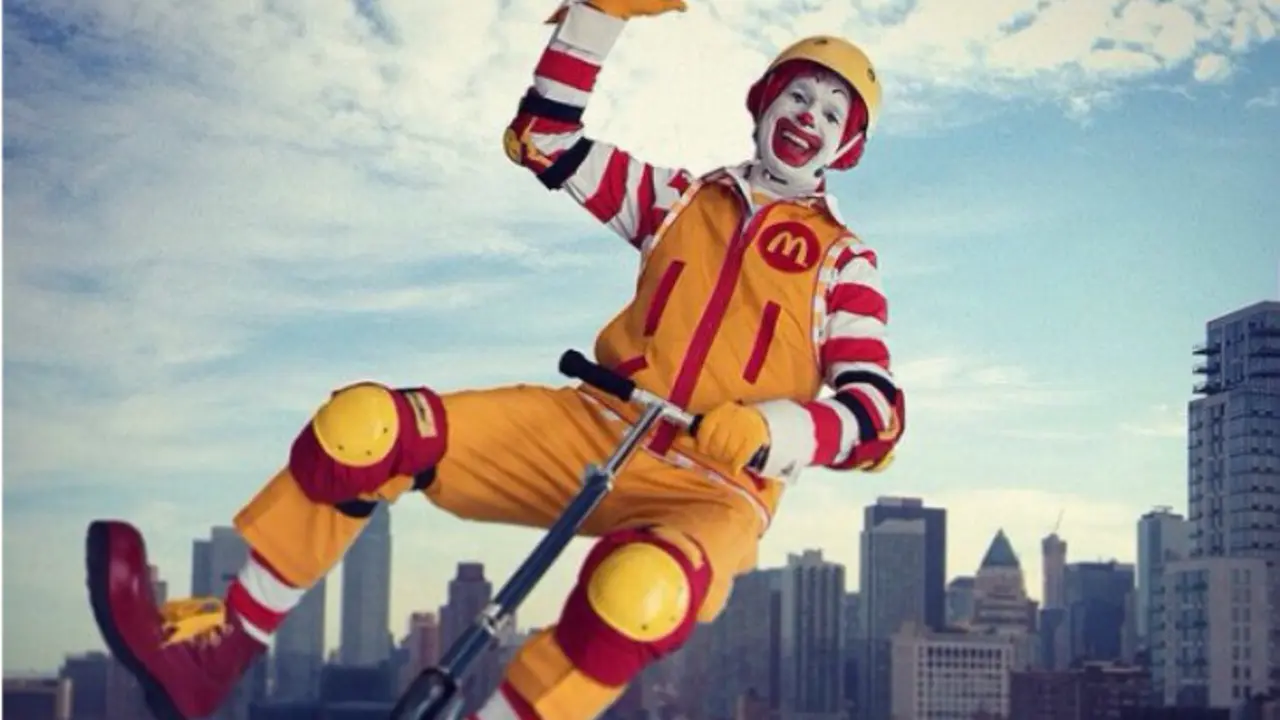 Ronal Mcdonal mascota de las comidas r&aacute;idas Mcdonal&acute;s. / Ronal Mcdonal Instagram