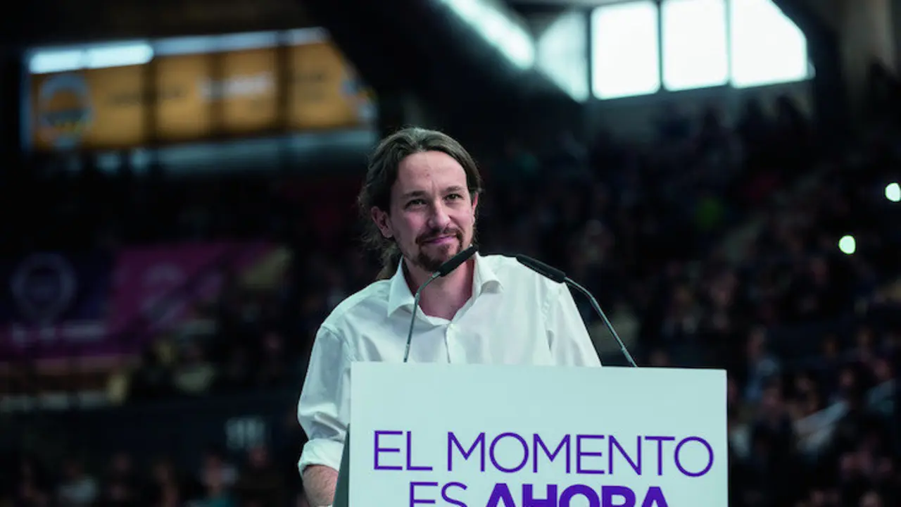 Pablo Iglesias, secretario general de Podemos.