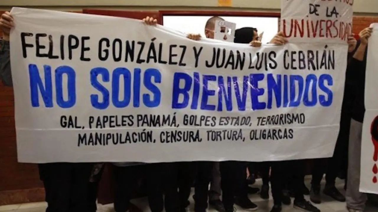 Manifestación contra Felipe González. : publico.es