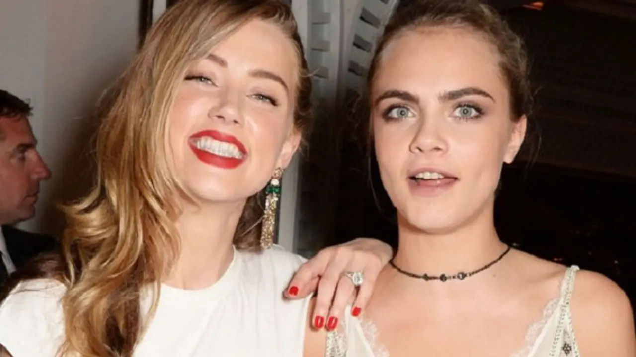 Amber Heard y Cara Delenvigne. Instagram
