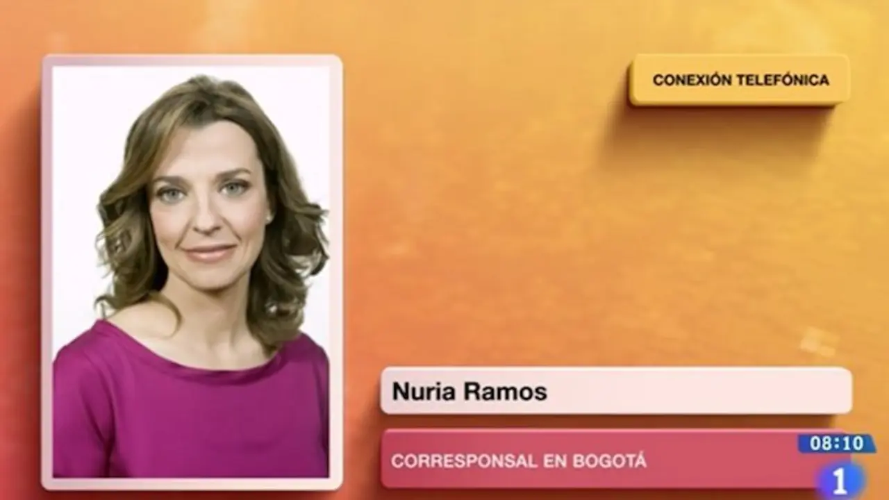 Nuria Ramos, corresponsal de RTVE. / RTVE