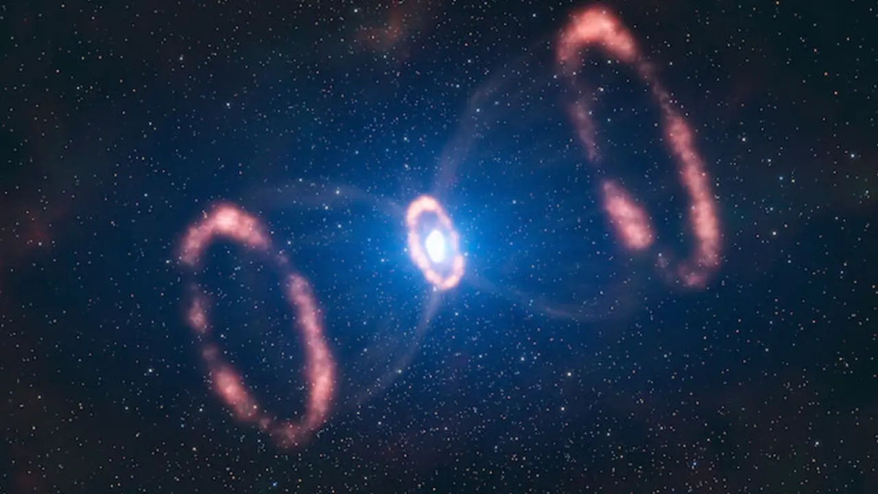 Estrella en su etapa previa a convertirse en una estrella de neutrones.