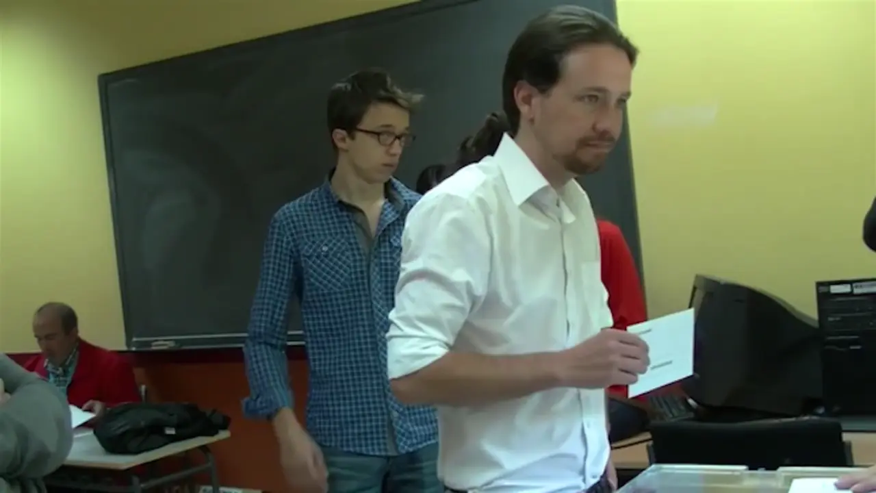 Pablo Iglesias e Iñigo Errejón.