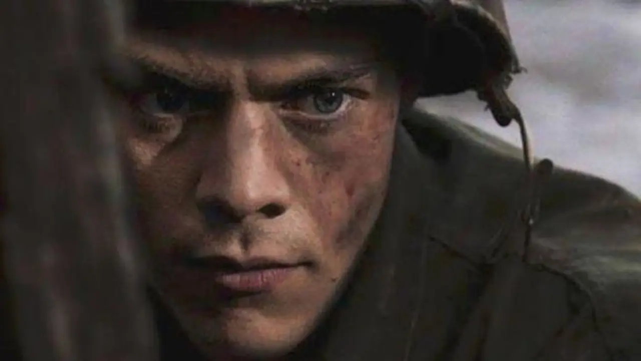 Harry Styles en una imagen de la película Dunkirk.