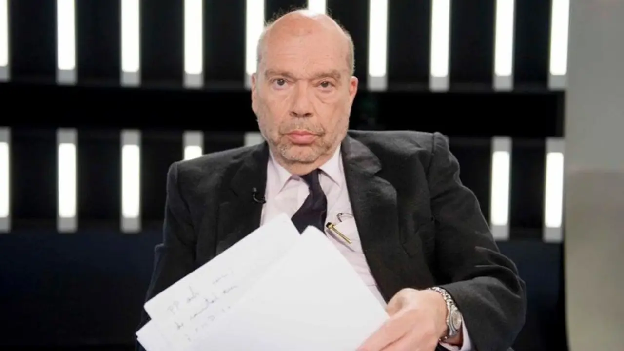 Alfons Quintà, en un programa televisivo en 2015. / TVE