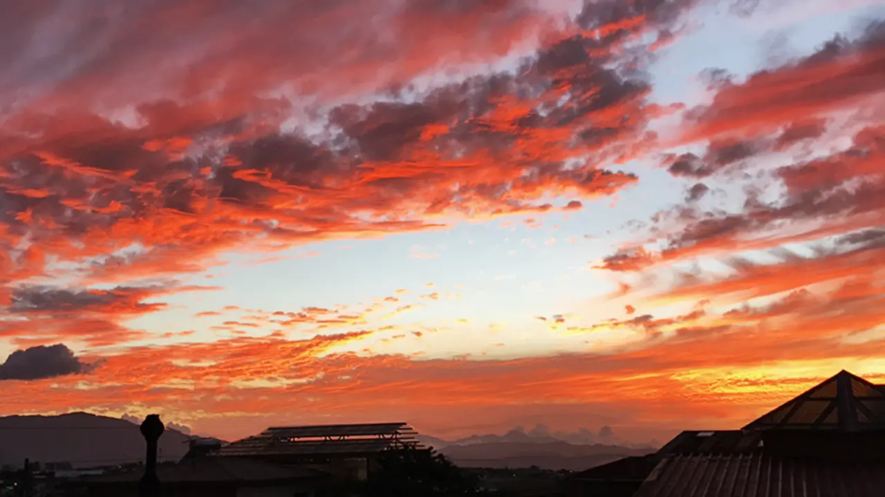 Puesta del sol en Costa Rica. / G. P.