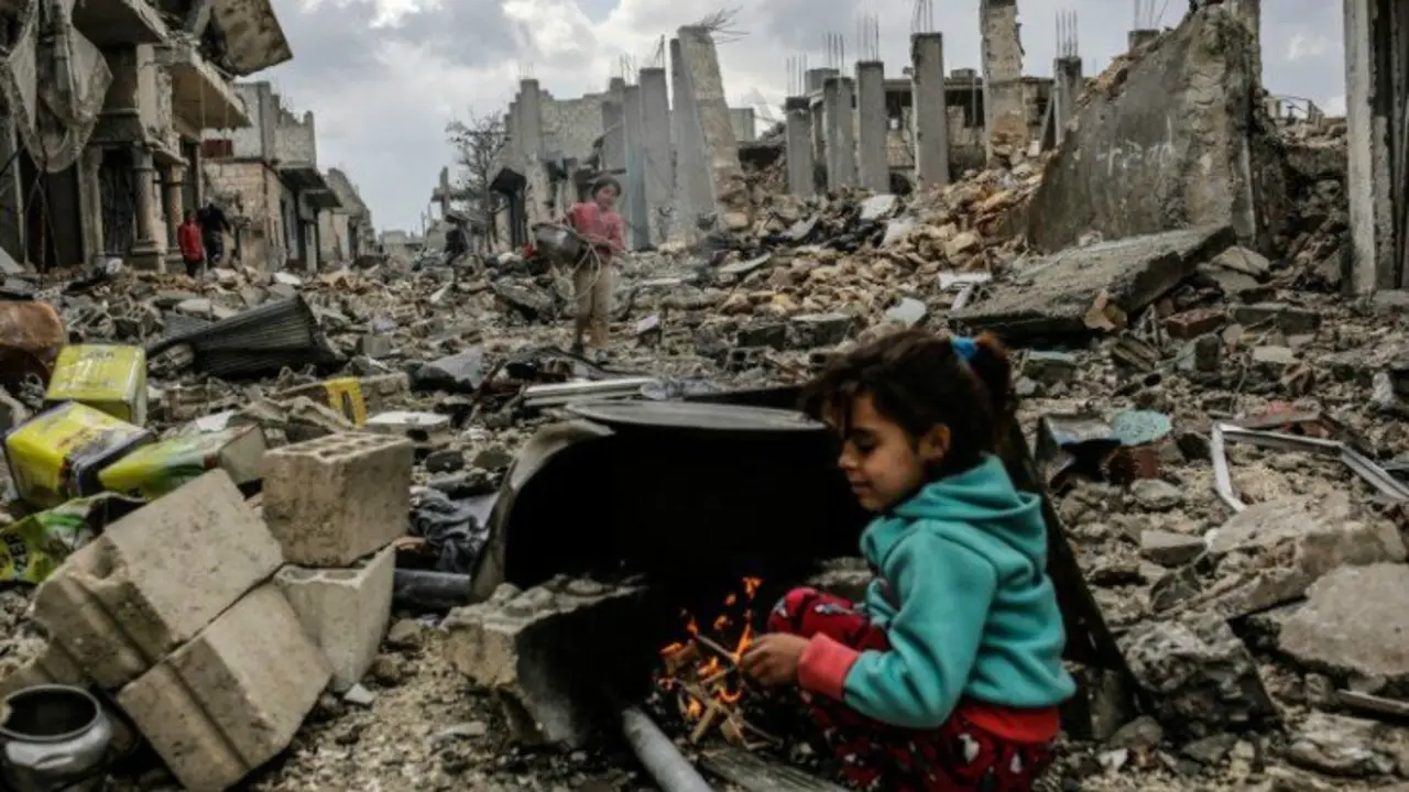 Siria en la guerra civil. / Infobae