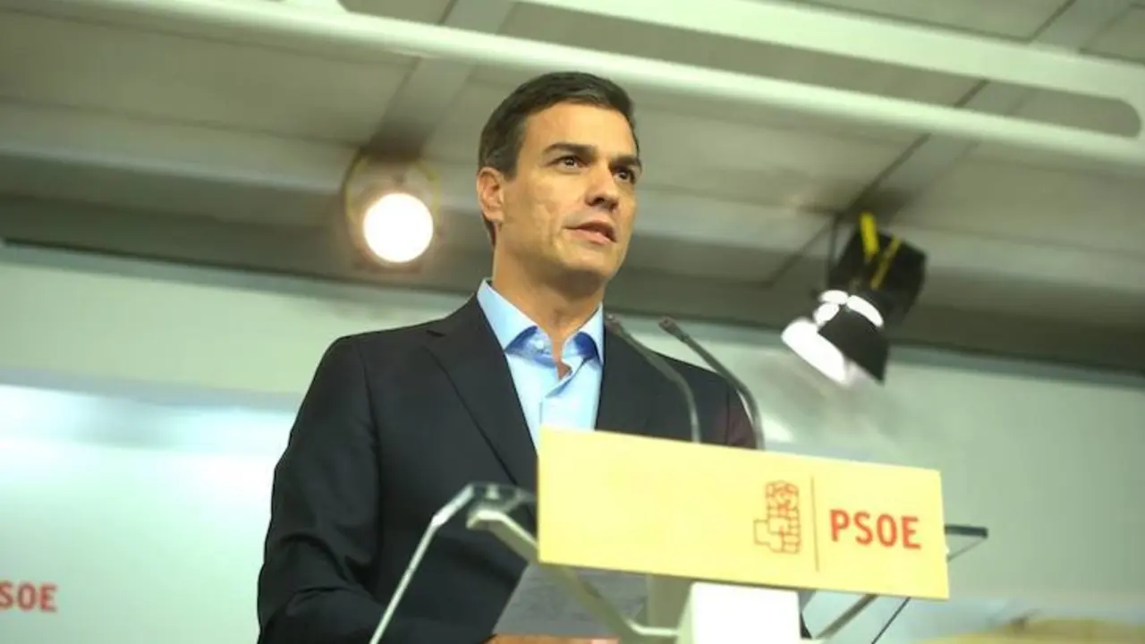 Pedro Sánchez.